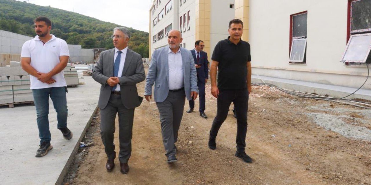 Canik Fen Lisesi yapım çalışmalarında sona gelindi