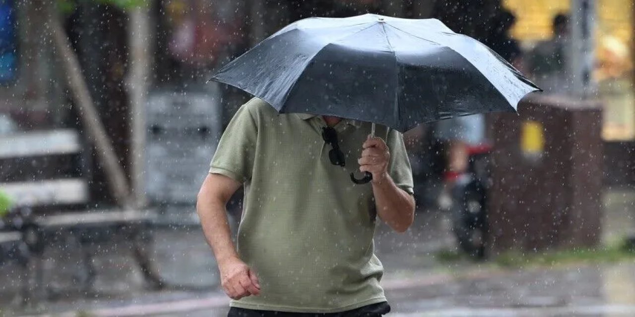 Meteorolojiden gök gürültülü sağanak uyarısı