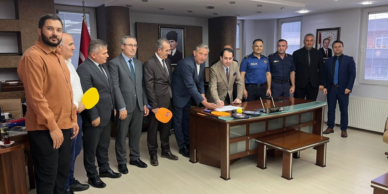 Pickleballın yaygınlaştırılması için iş birliği protokolü
