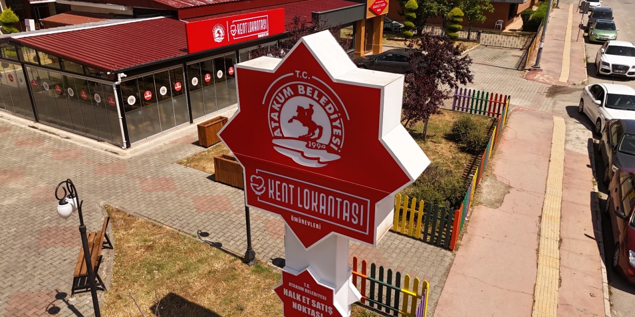 Atakum'da kent lokantaları ile ‘Halk Et’e yoğun ilgi