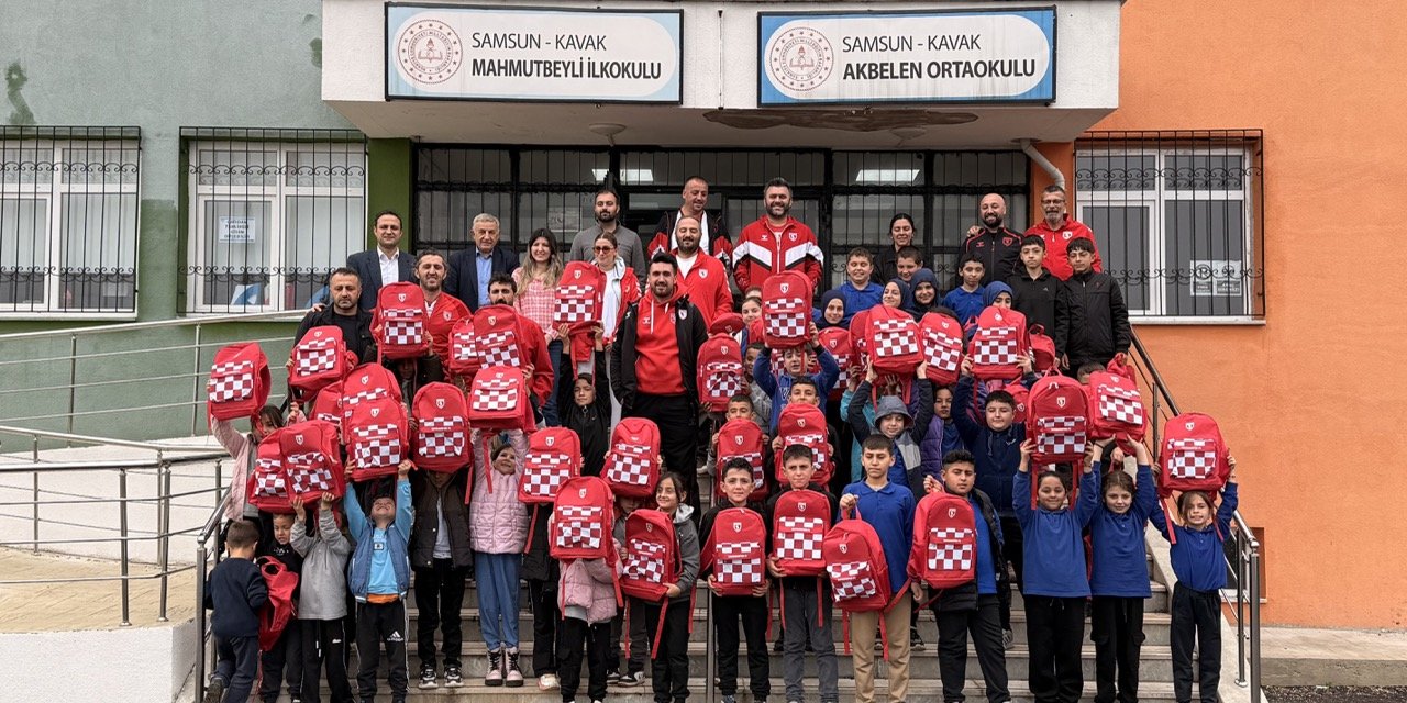 Köy okullarına anlamlı destek