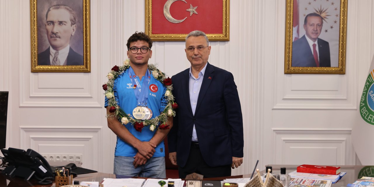 İlkadımlı güreşçiden gümüş madalya