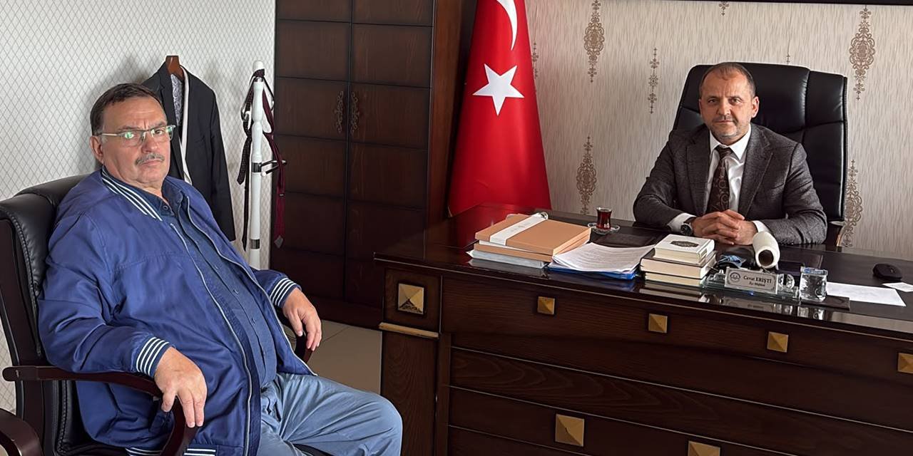 Adnan Bahadır’dan Müftü Cevat Erişti’ye ziyaret