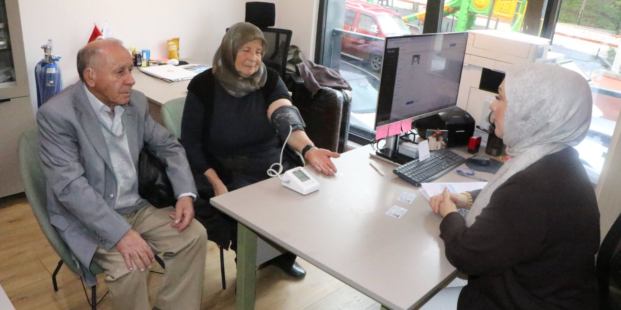 41 yılı aşkın evli çiftlere ücretsiz check-up hizmeti