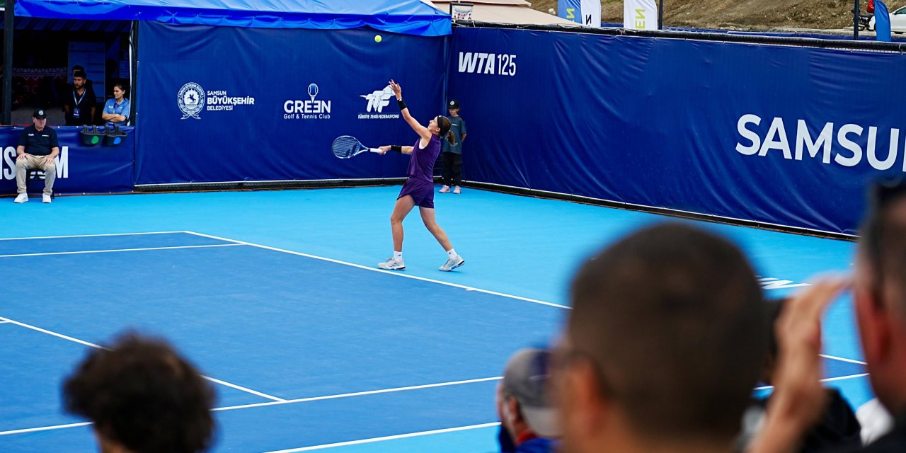 Samsun Open WTA tenis turnuvası başlıyor