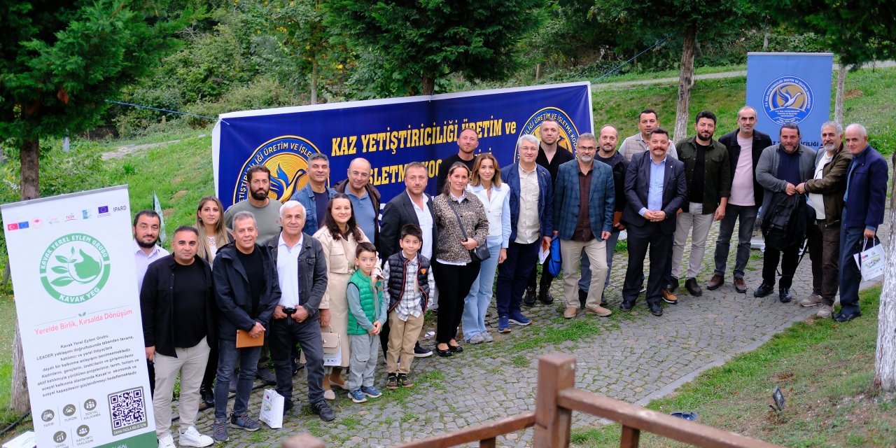 Samsun kaz yetiştiriciliğinde örnek olmayı hedefliyor