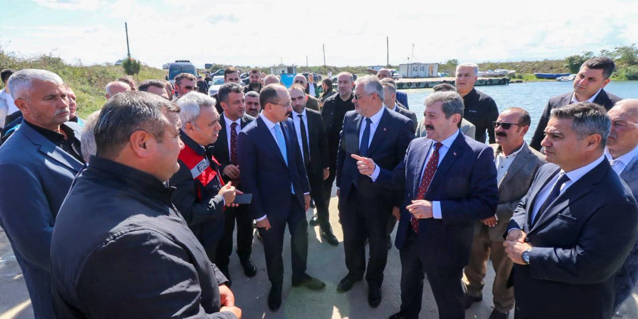 Koşuköyü Mendirek Kuşaklama Kanalı Projesi incelendi