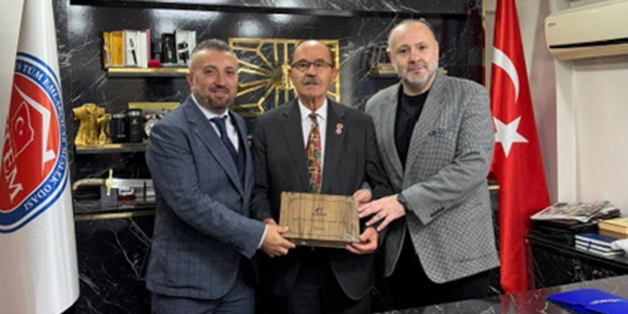 Bulut ve Arslan’dan SATEM Başkanı Mevlüt Oral’a ziyaret