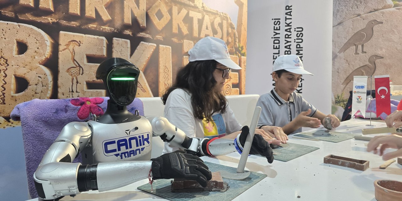 TEKNOFEST'te Canik atölyelerine ziyaretçi akını