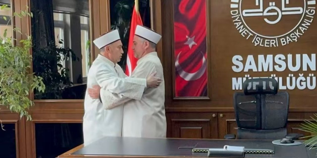Samsun İl Müftülüğünde Devir Teslim Töreni