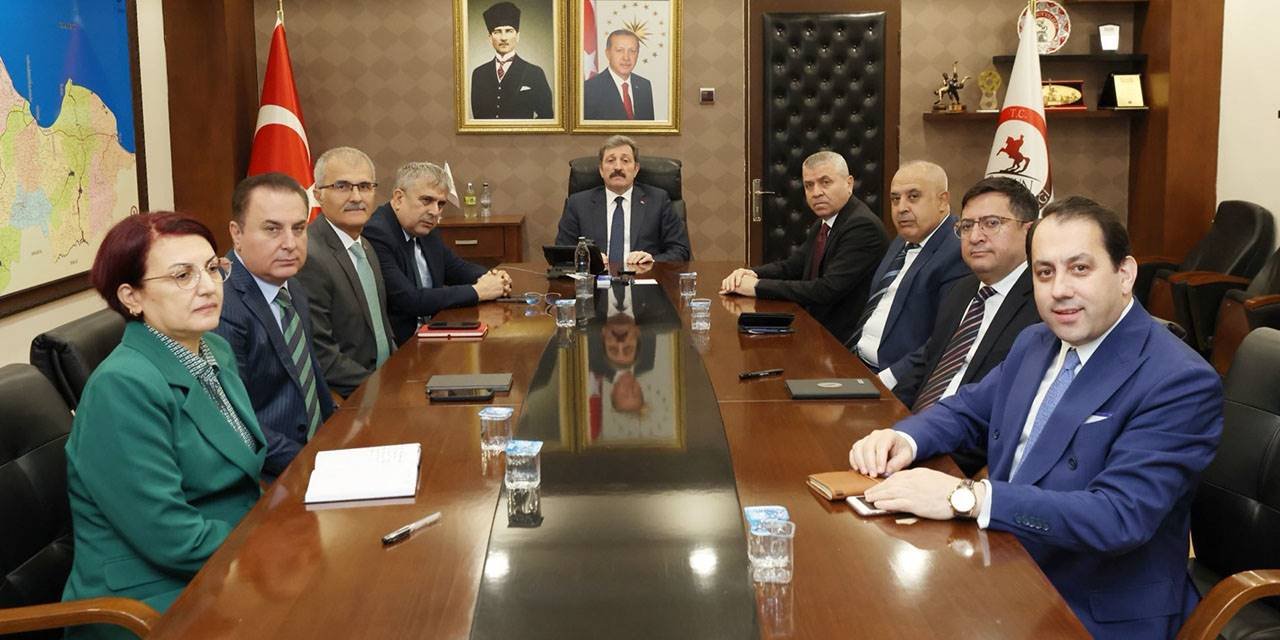 Samsun'da değerlendirme toplantısı gerçekleştirdi