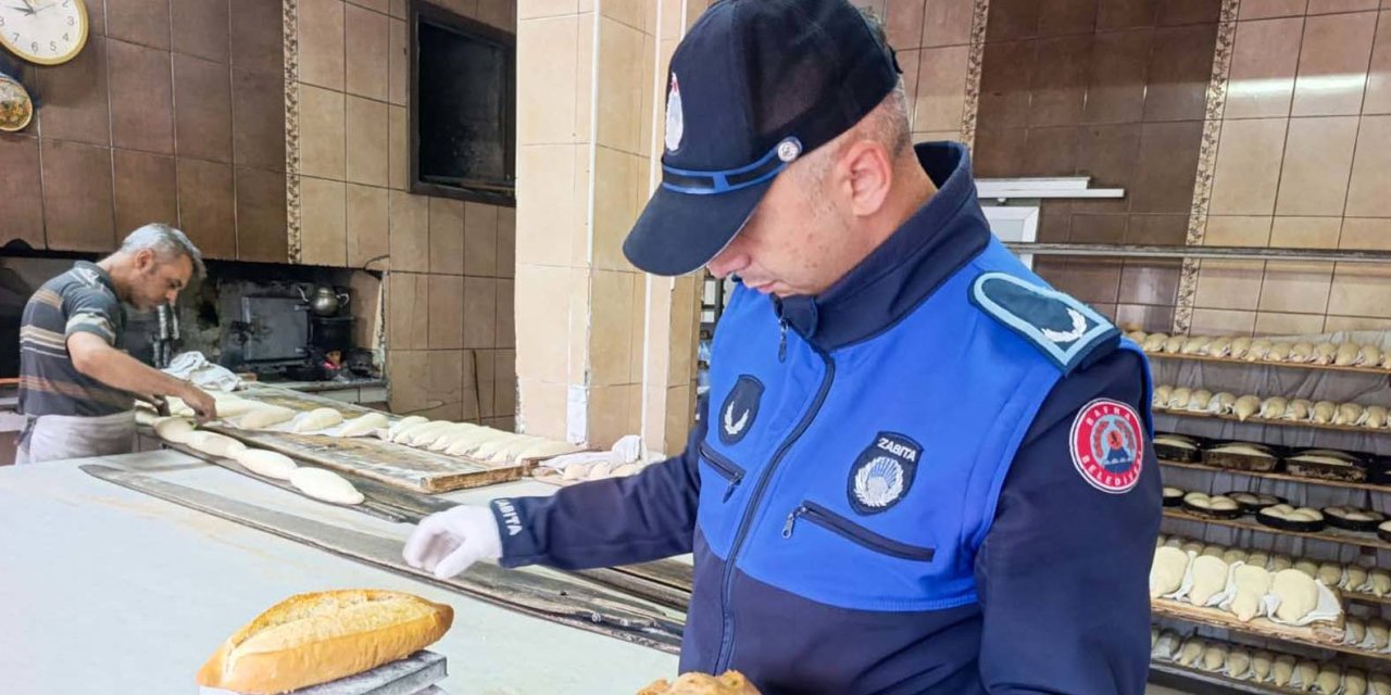 Fırınlara gramaj ve hijyen denetimi yapıldı