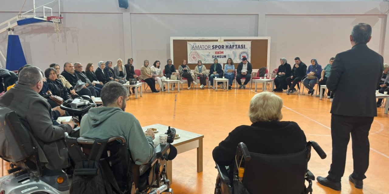 Amatör Spor Haftası etkinliği düzenlendi