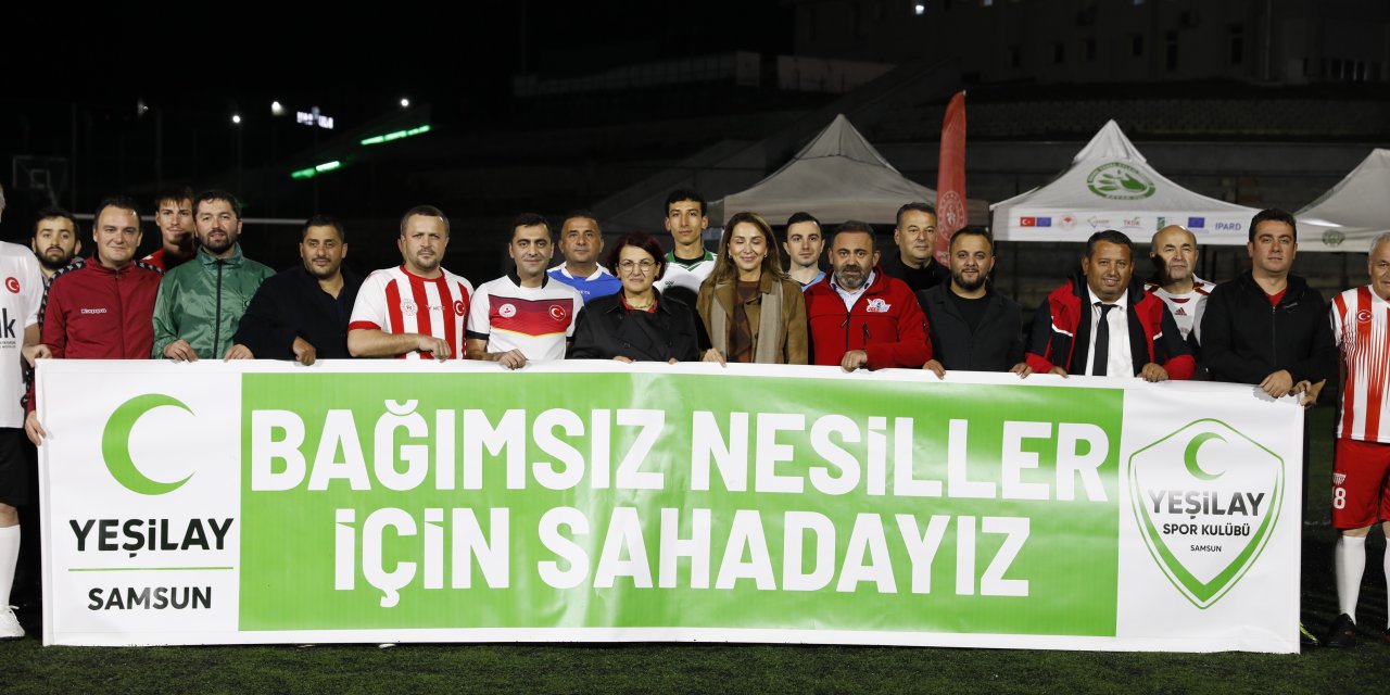 Bağımlılıkla mücadelede sporun gücüne dikkat çekildi