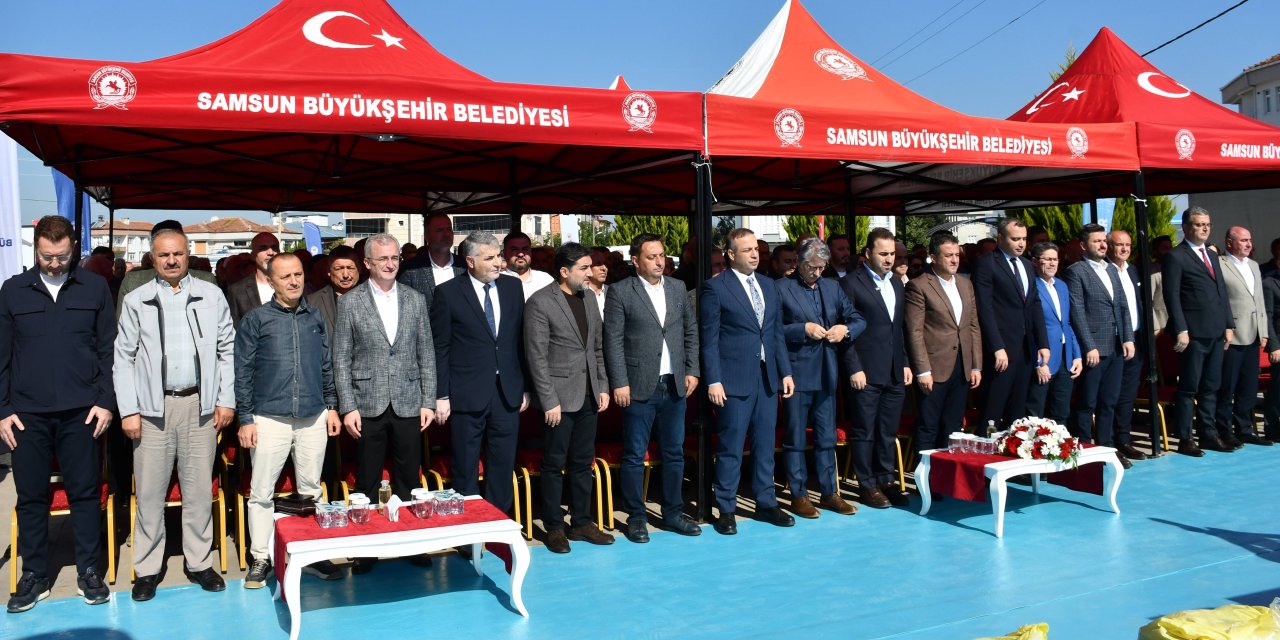 Samsun'da 844 üreticiye tohum ve gübre desteği verildi