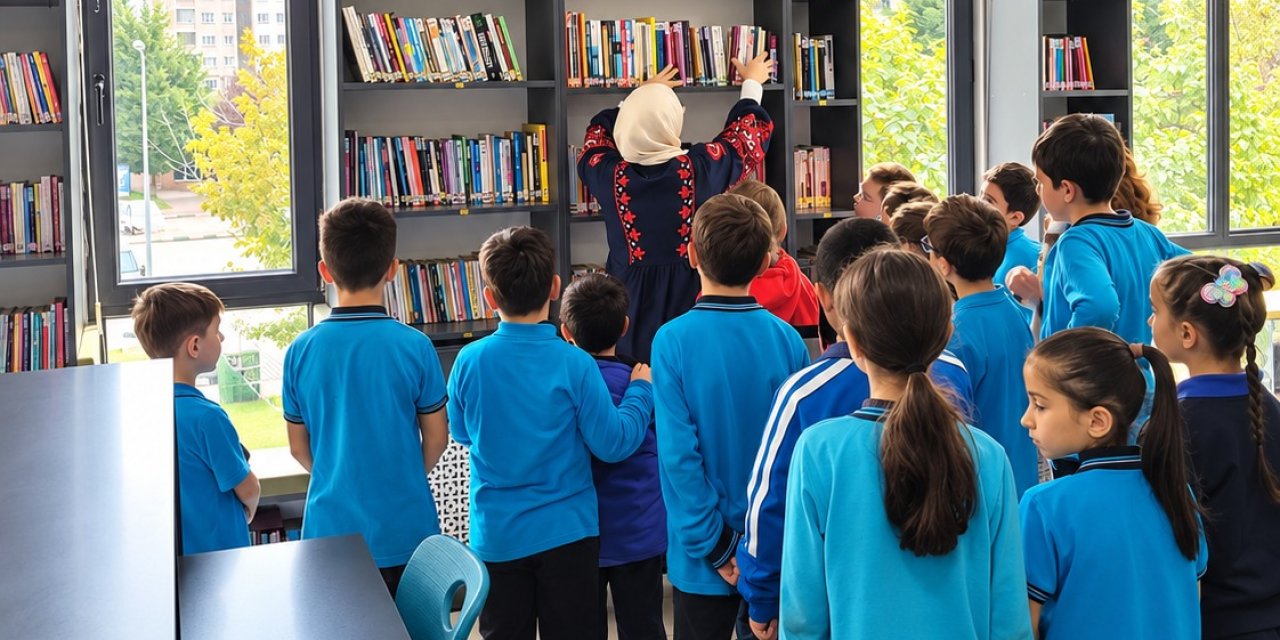 Kitaplar çocuklarla, çocuklar bilgiyle buluşuyor