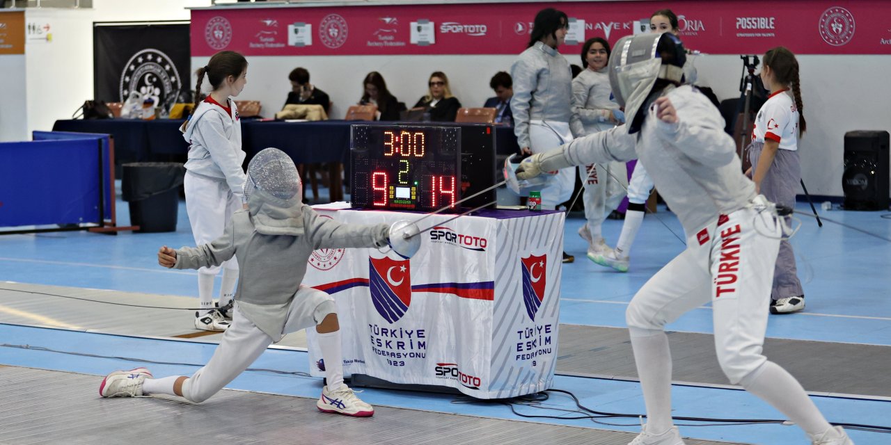 Samsun'da Kılıç Federasyon Kupası sona erdi