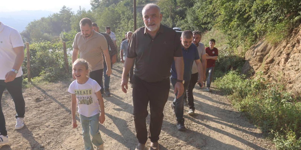 Minik Aysima istedi Başkan Sandıkçı yaptı