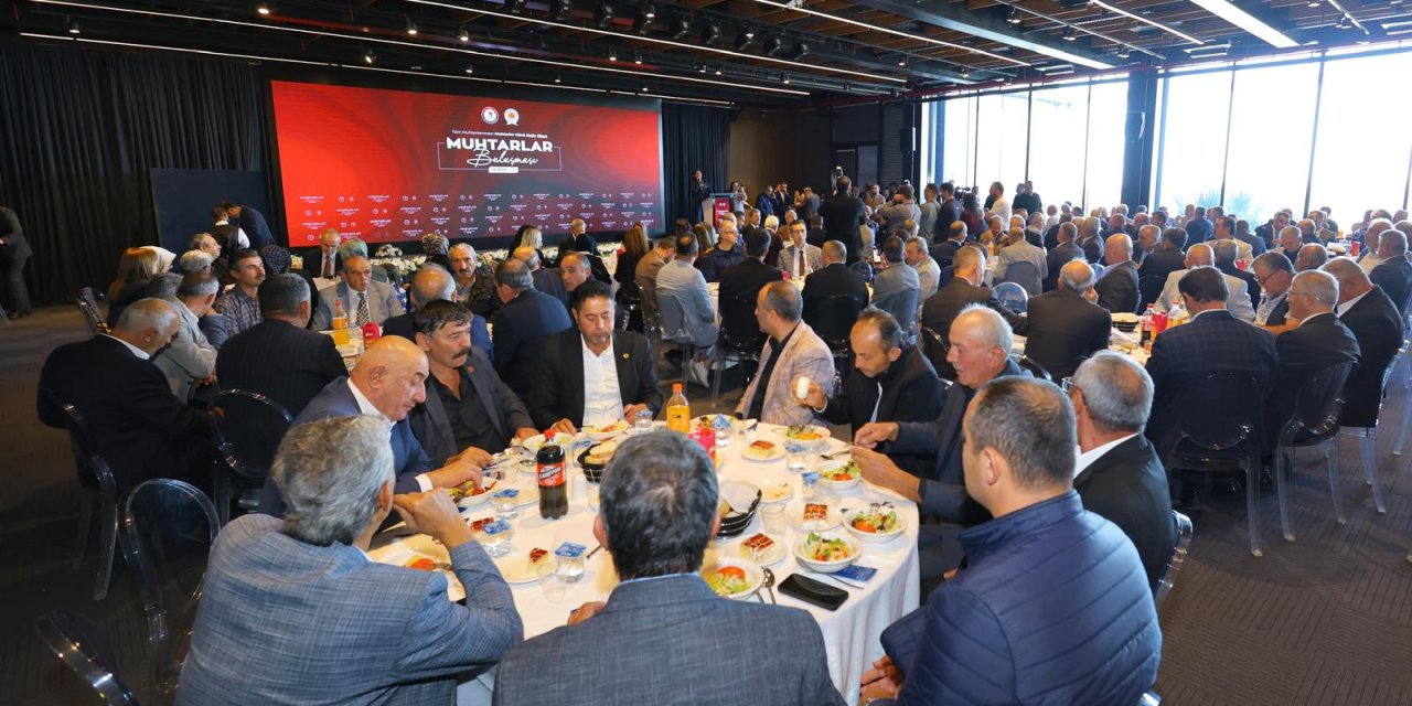 Samsun'da Muhtarlar Buluşması programı düzenlendi