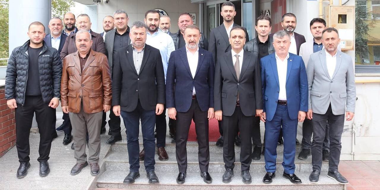 Başkan Güneş'ten Başkan Sonkaya’ya hayırlı olsun ziyareti