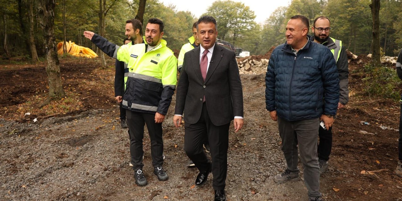 Şehrimize yeni bir nefes alanı kazandırıyoruz