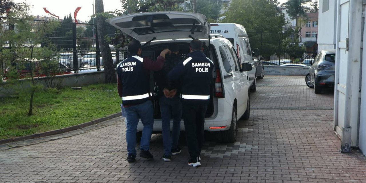 Samsun'da firari hükümlü yakalandı