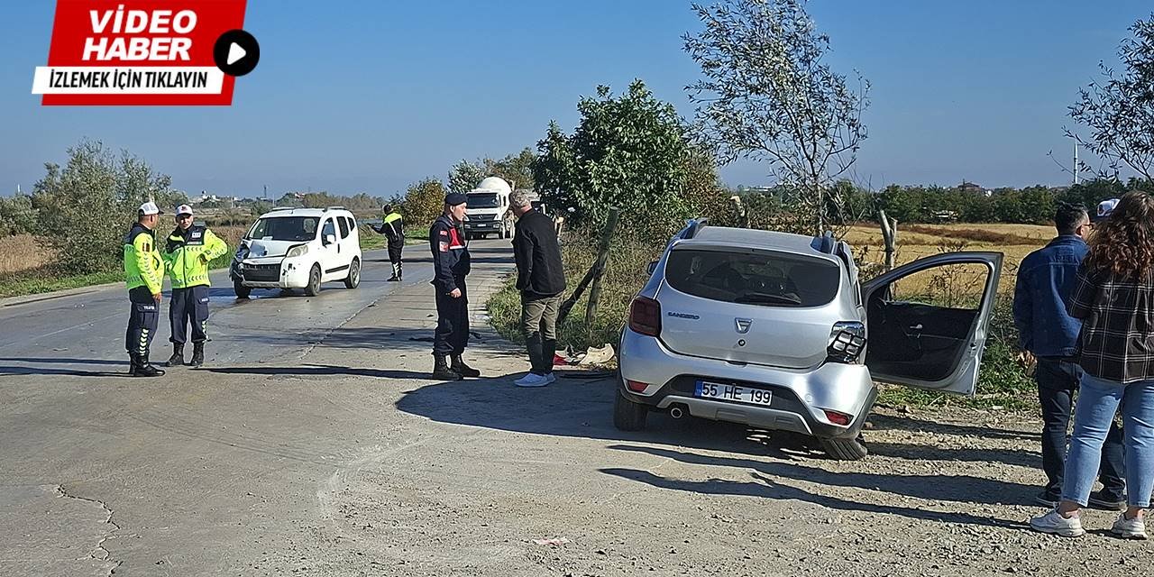 Trafik kazasında 3 kişi yaralandı