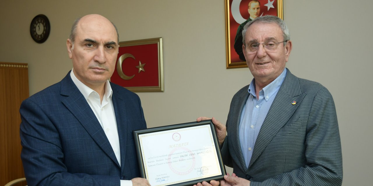 Başkan Murzioğlu mazbatasını aldı