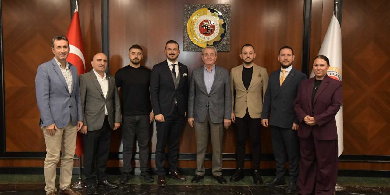 Samsun Genç Girişimciler İcra Kurulundan Samsun TSO Başkanı Murzioğlu'na ziyaret