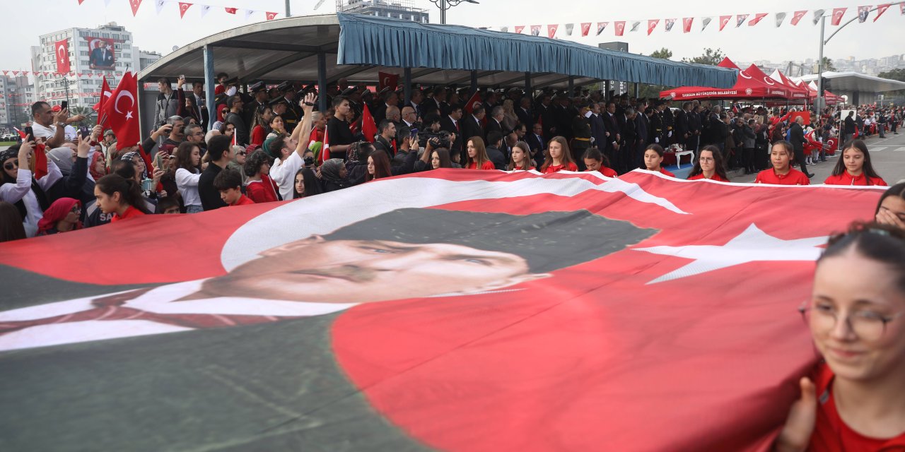 Samsun'da Cumhuriyet Bayramı coşkuyla kutlandı