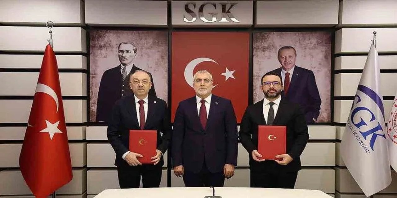 SGK ile Türk Eczacıları Birliği arasında protokol imzalandı