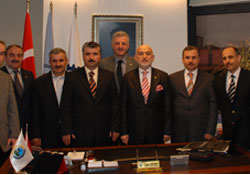 Sevgiden Çarşamba TSO'ya ziyaret