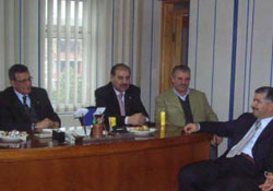 Sevgi, Havza TSO'yu ziyaret etti