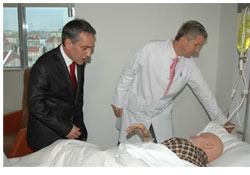 Bektaşa sıcak karşılama