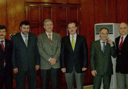 SP'den Rektör Akan'a ziyaret