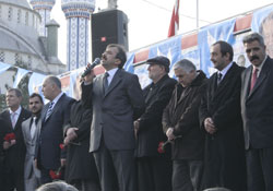 DSPden miting gibi açılış