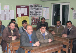 Çiftçilere hayvancılık dersi verildi