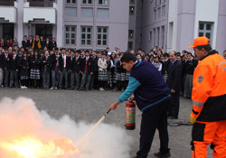 Yangın tatbikatı amacına ulaştı
