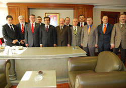 Vali ÇTSOya ziyarette bulundu