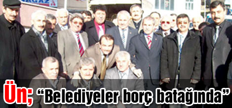 Ün; Belediyeler borç batağında