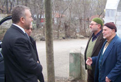 DSP'li Ergör Köy ziyaretlerinde