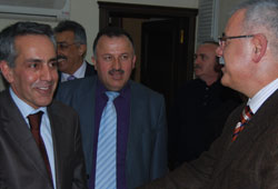 Bektaş'tan Hayvalı'ya ziyaret