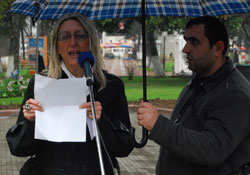 Kadınlar bir araya geldi