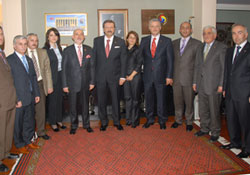 Hisarcıklıoğlunu ziyaret etti