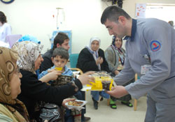 Böbrek hastaları moral buldu