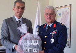 Erbil, kaymakamı ziyaret etti