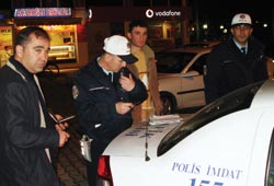 Çalıntı araçlar kontrolde elegeçti