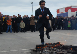 Coşkulu Nevruz kutlaması