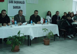 Atakum Şubeye Çömezoğlu başkan oldu