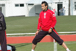 Kenan düz koşu yaptı